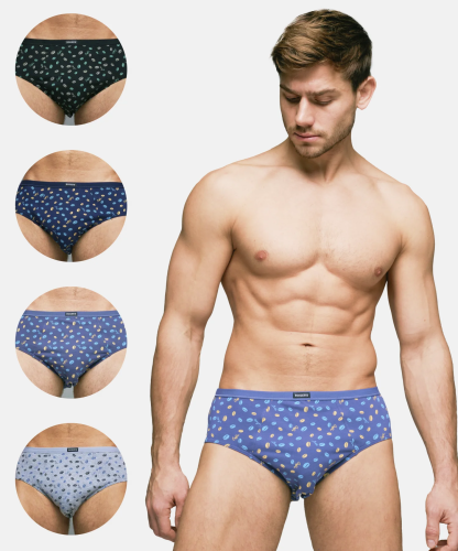 Трусы мужские слипы Rogers 508-71 хлопок, эластан размеры M, L, XL, 2XL