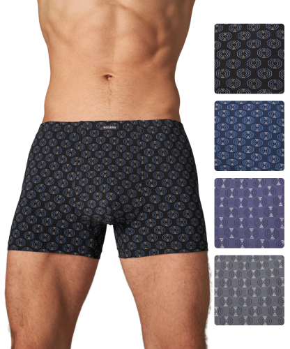 Трусы мужские боксеры Rogers 8990 хлопок, эластан размеры 3XL, 4XL, 5XL