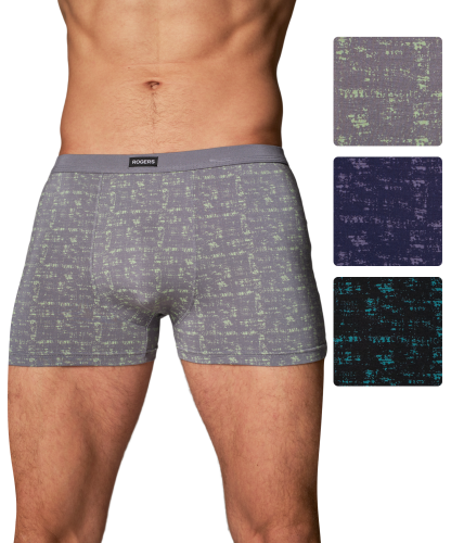Трусы мужские боксеры Rogers 8397 модал, эластан размеры M, L, XL, 2XL, 3XL, 4XL, 5XL, 6XL