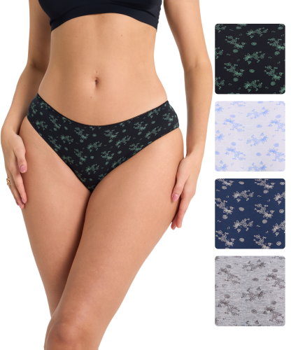 Трусы женские слипы Cherry Girl 61557 хлопок, эластан размеры S, M, L, XL