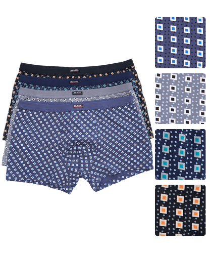 Трусы мужские боксеры Black Project 7995 хлопок, эластан размеры 4XL, 5XL, 6XL