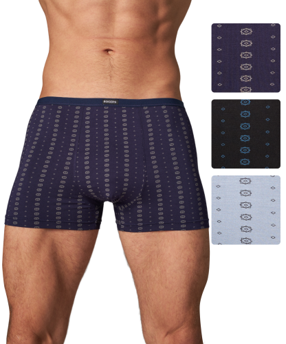 Трусы мужские боксеры Rogers 8647 модал, эластан размеры 3XL, 4XL, 5XL