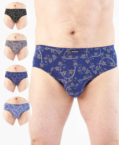Трусы мужские слипы Rogers 84126 модал, эластан размеры M, L, XL, 2XL