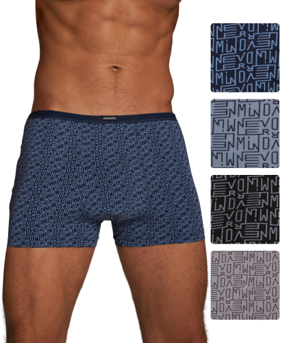 Трусы мужские боксеры Rogers 8994 хлопок, эластан размеры 3XL, 4XL, 5XL