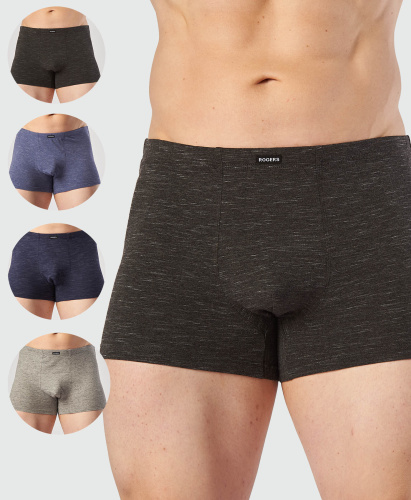 Трусы мужские боксеры Rogers 8961 хлопок, эластан размеры 3XL, 4XL, 5XL