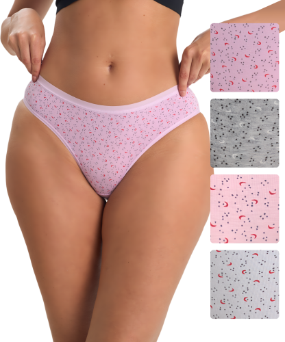 Трусы женские слипы Cherry Girl 61242 хлопок, эластан размеры S, M, L, XL