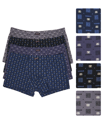 Трусы мужские боксеры Black Project 70462 хлопок, эластан размеры L, XL, 2XL, 3XL