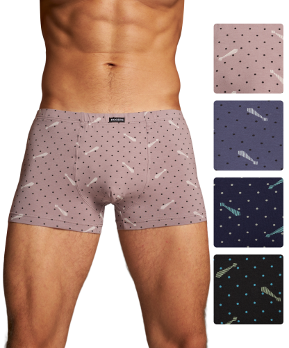 Трусы мужские боксеры Rogers 80468 хлопок, эластан размеры M, L, XL, 2XL