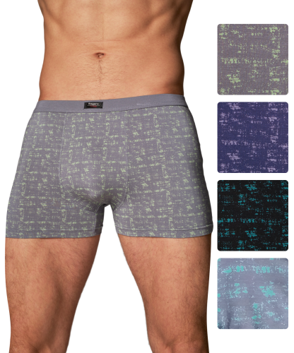 Трусы мужские боксеры Rogers Tribe 8643 модал, эластан размеры 3XL, 4XL, 5XL