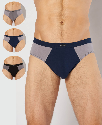 Трусы мужские слипы Rogers 508-53 хлопок, эластан размеры M, L, XL, 2XL