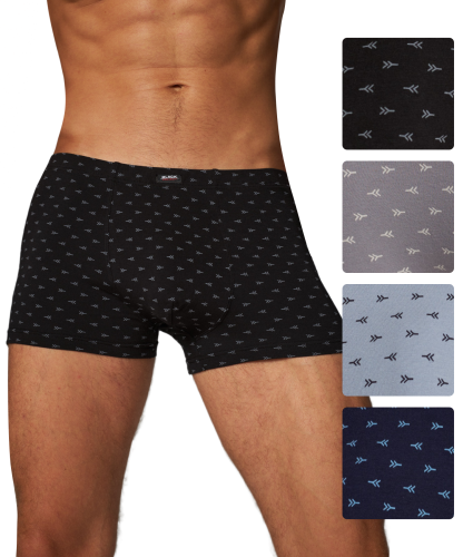 Трусы мужские боксеры Black Project 70467 (без вешалок) хлопок, эластан размеры L, XL, 2XL, 3XL