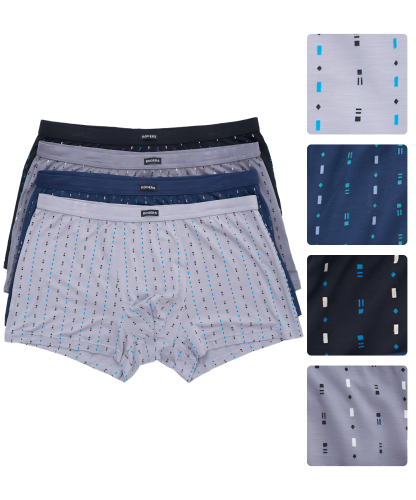 Трусы мужские боксеры Rogers 8650 модал, эластан размеры 3XL, 4XL, 5XL