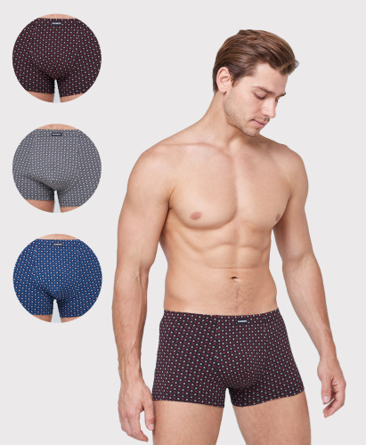 Трусы мужские боксеры Rogers 8916 хлопок, эластан размеры 3XL, 4XL, 5XL