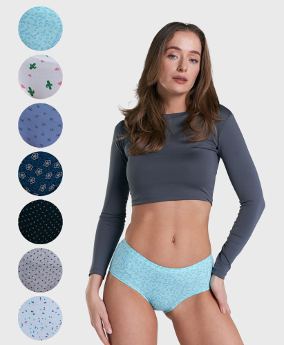 Трусы женские шорты Cherry 61538 (без вешалок) хлопок, эластан размеры S, M, L, XL