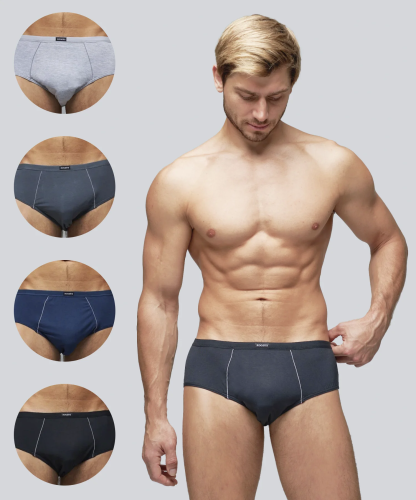 Трусы мужские cлипы Rogers 84140 модал, эластан размеры M, L, XL, 2XL