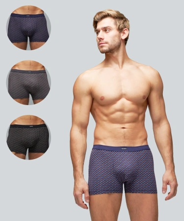 Трусы мужские боксеры Rogers 83147 модал, эластан размеры M, L, XL, 2XL