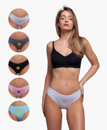 Трусы женские слипы Cherry Girl 61559 хлопок, эластан размеры S, M, L, XL