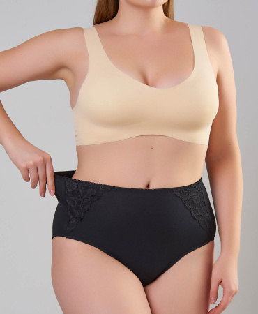 Трусы женские слипы Vanessa for me 6925 хлопок, эластан размеры XL, 2XL, 3XL