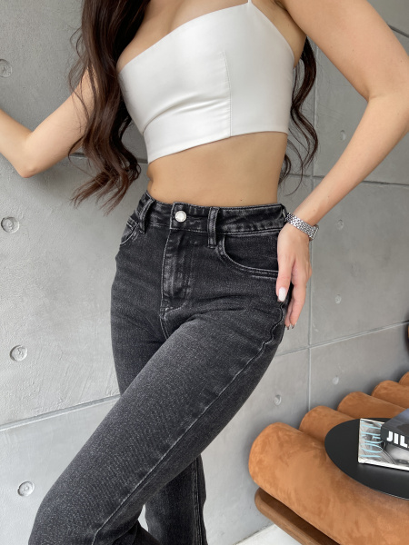 Джинсы женские Vanessa 24053 клеш размеры 25, 26, 27, 28, 29, 30, 31, 32