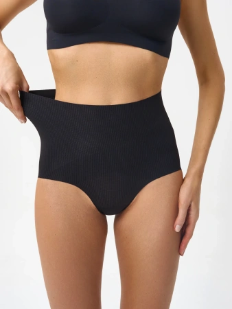 Трусы женские утягивающие Vanessa PQ090 полиамид, эластан черный размеры M, L, XL, 2XL