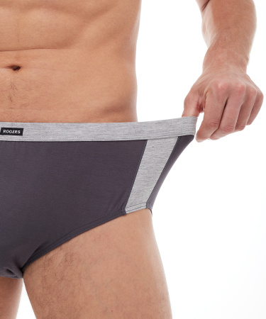 Трусы мужские слипы Rogers 84136 модал, эластан размеры M, L, XL, 2XL