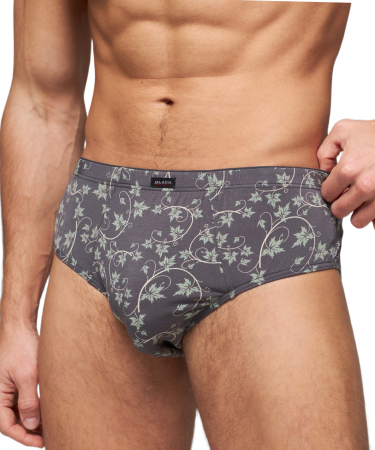 Трусы мужские слипы Black Project 75001 хлопок, эластан размеры 4XL, 5XL, 6XL