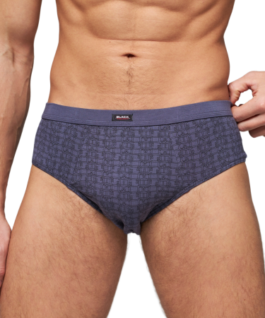 Трусы мужские слипы Black Project 7505 хлопок, эластан размеры 4XL, 5XL, 6XL