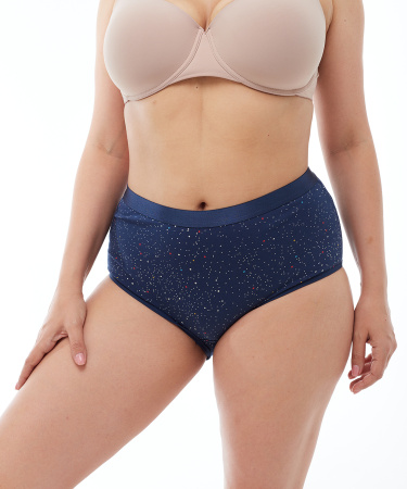 Трусы женские слипы Vanessa for me 6803-71 хлопок, эластан размеры L, XL, 2XL, 3XL