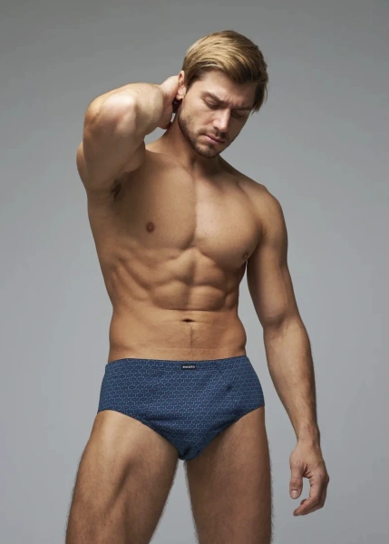 Трусы мужские слипы Rogers 8818 хлопок, эластан размеры 3XL, 4XL, 5XL