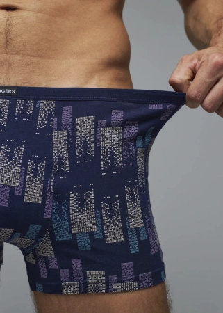 Трусы мужские боксеры Rogers 8989 хлопок, эластан размеры 3XL, 4XL, 5XL