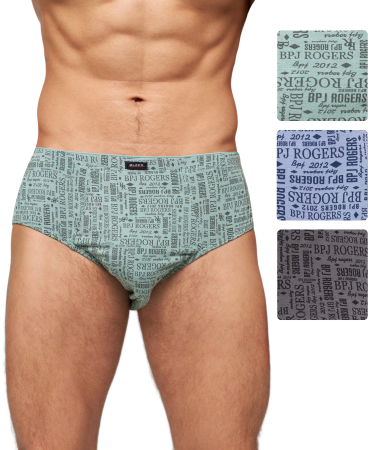 Трусы мужские слипы Black Project 7502 хлопок, эластан размеры 4XL, 5XL, 6XL