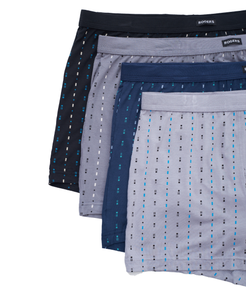 Трусы мужские боксеры Rogers 8650 модал, эластан размеры 3XL, 4XL, 5XL