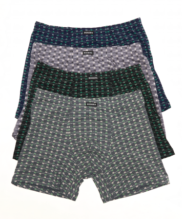Трусы мужские боксеры Rogers 8731 хлопок, эластан размеры M, L, XL, 2XL