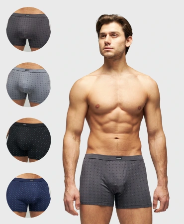 Трусы мужские боксеры Rogers 8638 модал, эластан размеры 3XL, 4XL, 5XL