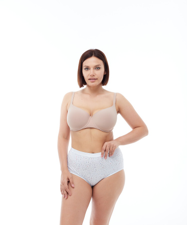 Трусы женские слипы Vanessa for me 6803-71 хлопок, эластан размеры L, XL, 2XL, 3XL