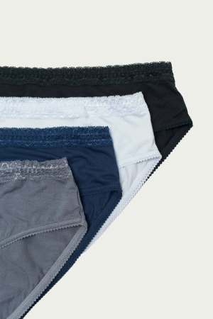 Трусы женские cлипы Vanessa for me M6804-02 модал, эластан размеры 2XL, 3XL, 4XL