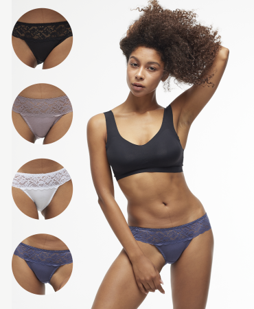 Трусы женские слипы Cherry Girl M076 модал, эластан размеры S, M, L, XL