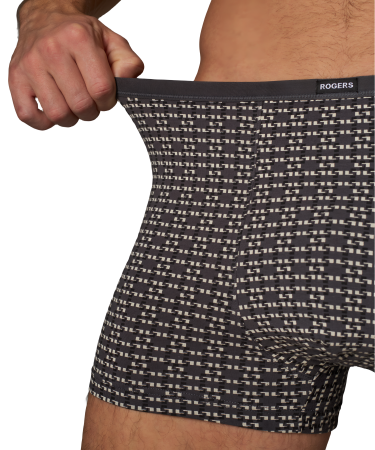 Трусы мужские боксеры Rogers 80456 хлопок, эластан размеры M, L, XL, 2XL
