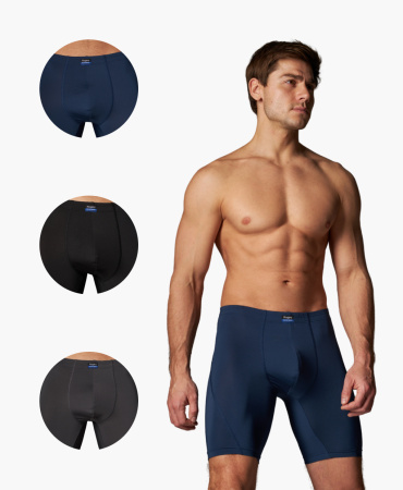 Трусы мужские боксеры Rogers D003 полиэстер, спандекс ассортимент размеры M, L, XL, 2XL, 3XL, 4XL, 5XL