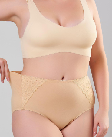 Трусы женские слипы Vanessa for me 6925 хлопок, эластан размеры XL, 2XL, 3XL