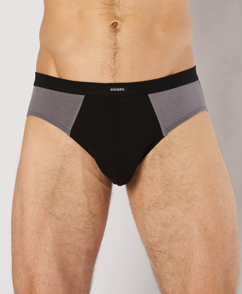 Трусы мужские слипы Rogers 508-53 хлопок, эластан размеры M, L, XL, 2XL