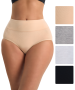 Трусы женские слипы Vanessa 6905-01 хлопок, эластан размеры S, M, L, XL, 2XL, 3XL, 4XL