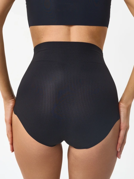Трусы женские утягивающие Vanessa PQ090 полиамид, эластан черный размеры M, L, XL, 2XL