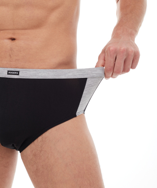 Трусы мужские слипы Rogers 84136 модал, эластан размеры M, L, XL, 2XL