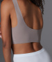 Топ-бюстье бюстгальтер бесшовный Vanessa for me BT005 полиамид, эластан серый размеры S, M, L, XL