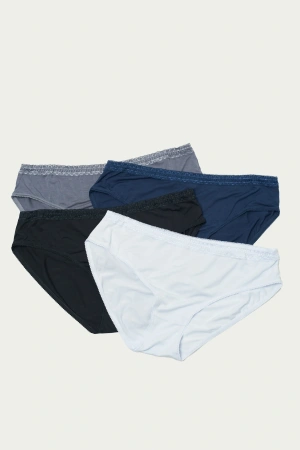 Трусы женские cлипы Vanessa for me M6804-02 модал, эластан размеры 2XL, 3XL, 4XL