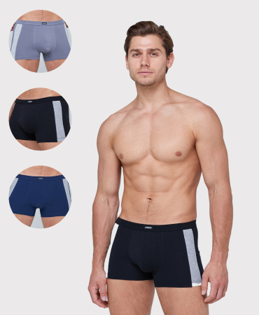 Трусы мужские боксеры Rogers 8979 хлопок, эластан размеры 3XL, 4XL, 5XL