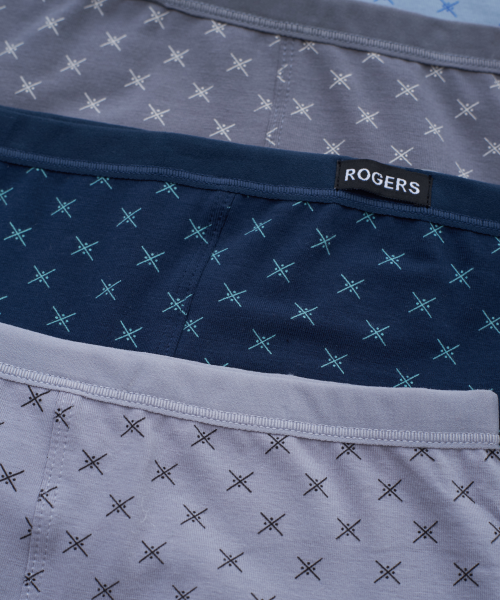 Трусы мужские боксеры Rogers 80466 хлопок, эластан размеры M, L, XL, 2XL