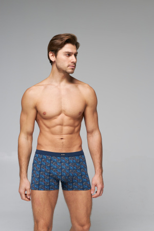 Трусы мужские боксеры Rogers 80239 хлопок, эластан размеры M, L, XL, 2XL