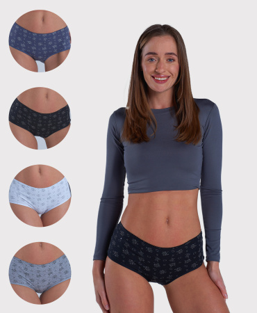 Трусы женские слипы Vanessa 6803-81 хлопок, эластан размеры L, XL, 2XL, 3XL